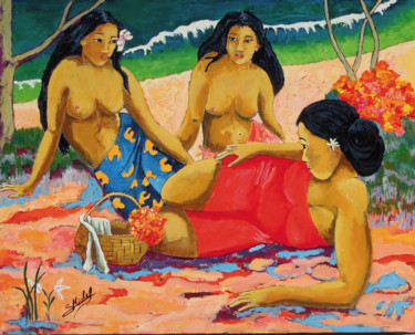 Te Mau Vahine No Te Vaî Ava "les femmes du lagon"